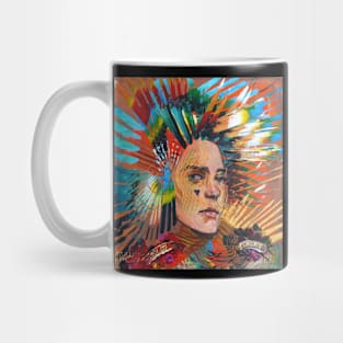 Portrait Punk Black Heart 607 Mug